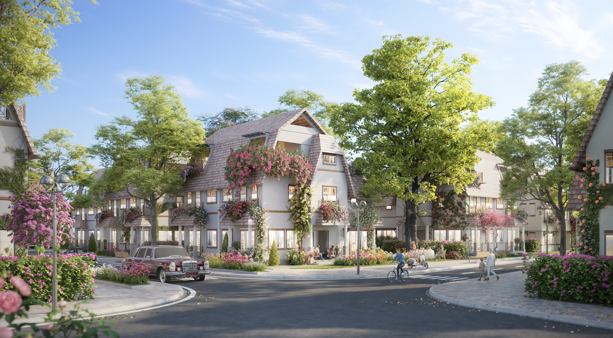 Đảo Châu Âu - Eco Central Park: Biệt thự compound định danh của nhà giàu xứ Nghệ - 7