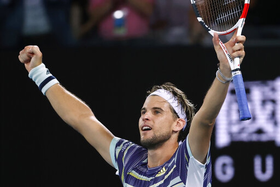 Australian Open: Đánh bại Nadal sau ba loạt tie-break, Thiem vào bán kết - 1 Australian Open: Đánh bại Nadal sau ba loạt tie-break, Thiem vào bán kết - 1