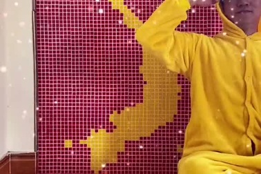 9x khắc họa bản đồ Việt Nam bằng các hình khối rubik