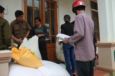 Gần 71.800 hộ dân được cấp gạo cứu đói dịp Tết Bính Thân