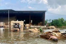 Xả lũ hồ Thác Bà gây ngập, thiệt hại nhiều tài sản của người dân ở Yên Bái