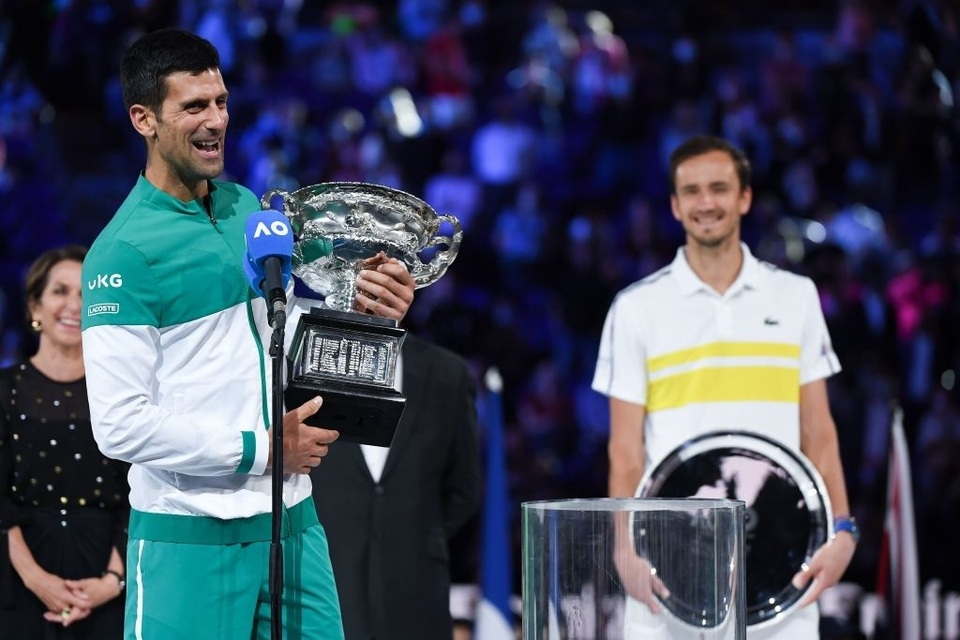 Djokovic và Medvedev ca ngợi nhau bằng những lời có cánh - 2 Djokovic và Medvedev ca ngợi nhau bằng những lời có cánh - 2