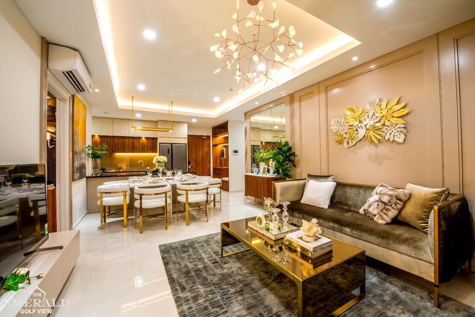 Choáng ngợp với thiết kế thời thượng của khu căn hộ mẫu The Emerald Golf View - 1 Choáng ngợp với thiết kế thời thượng của khu căn hộ mẫu The Emerald Golf View - 1