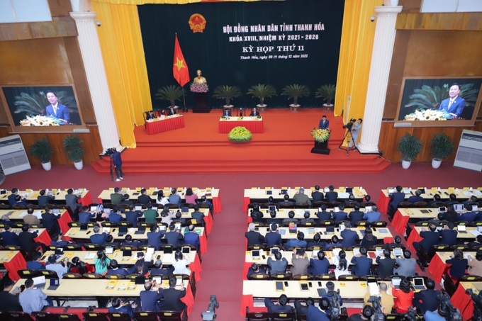 Toàn cảnh Kỳ họp thứ 11, HĐND tỉnh Thanh Hoá khóa XVIII