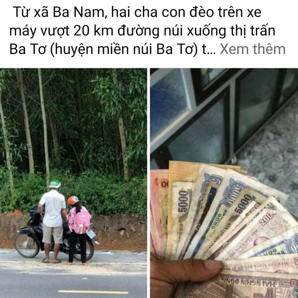 Cha vét hết 1,3 triệu đồng vẫn thiếu tiền mua điện thoại để con học online - 1 Cha vét hết 1,3 triệu đồng vẫn thiếu tiền mua điện thoại để con học online - 1