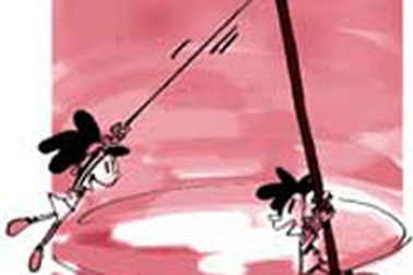 Con trai + con gái = 1 cái compa! 