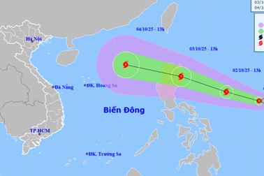 Biển Đông có thể đón bão số 11 vào cuối tuần