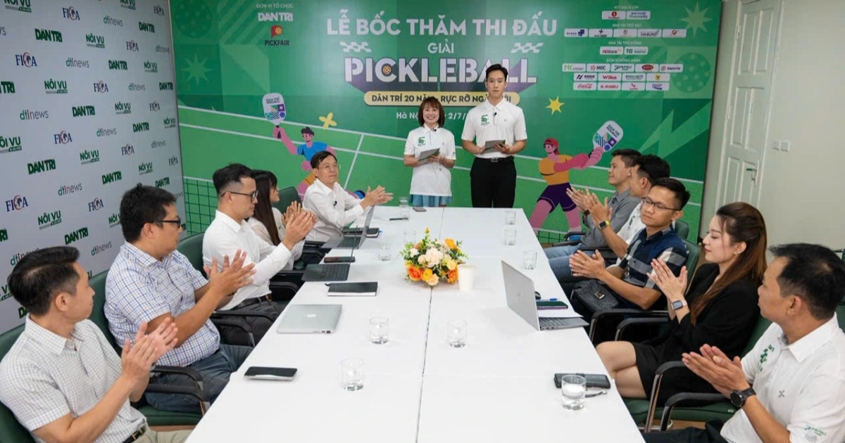 Pickleball: Môn Thể Thao Đang Gây Sốt Của Người Việt - Đánh Giá Công Nghệ Hiện Đại & Sự Kiện 'Dân Trí 20 Năm'