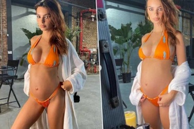 Biểu tượng gợi cảm Emily Ratajkowski sinh con đầu lòng