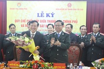 Thanh tra Chính phủ và VKSND Tối cao phối hợp phòng chống tham nhũng