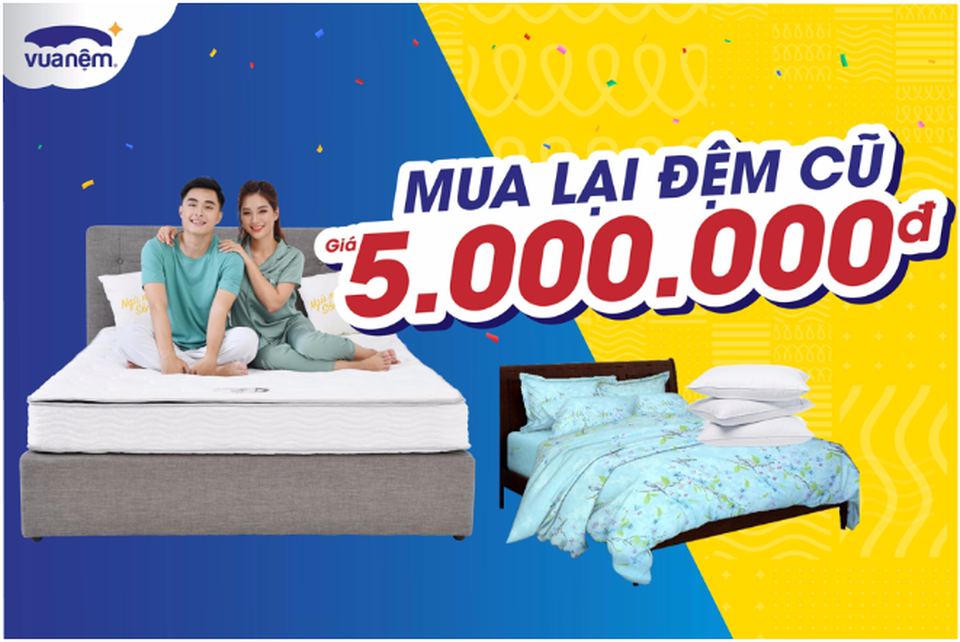 Mua sắm thả ga với 8 ngày sập giá cùng Vua Nệm - 2 Mua sắm thả ga với 8 ngày sập giá cùng Vua Nệm - 2