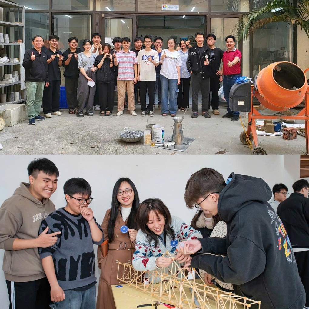 Hành trình học thuật bền bỉ của sinh viên ngành Công nghệ kỹ thuật vật liệu xây dựng - 3 Hành trình học thuật bền bỉ của sinh viên ngành Công nghệ kỹ thuật vật liệu xây dựng - 3
