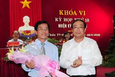Huế có tân Phó Chủ tịch tỉnh 46 tuổi