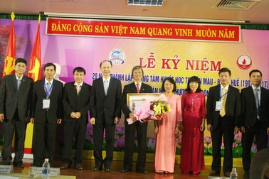 Hơn 300.000 đơn vị máu được tiếp nhận tại Trung tâm huyết học truyền máu BV TƯ Huế