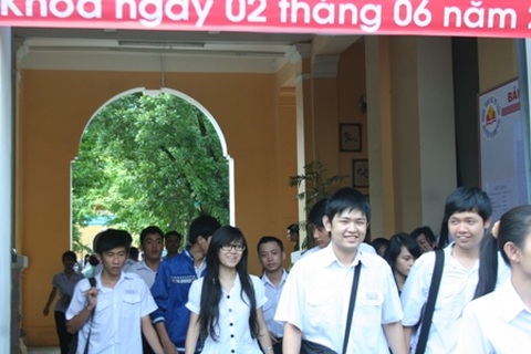 Thêm 2 tỉnh công bố kết quả thi tốt nghiệp THPT 2011