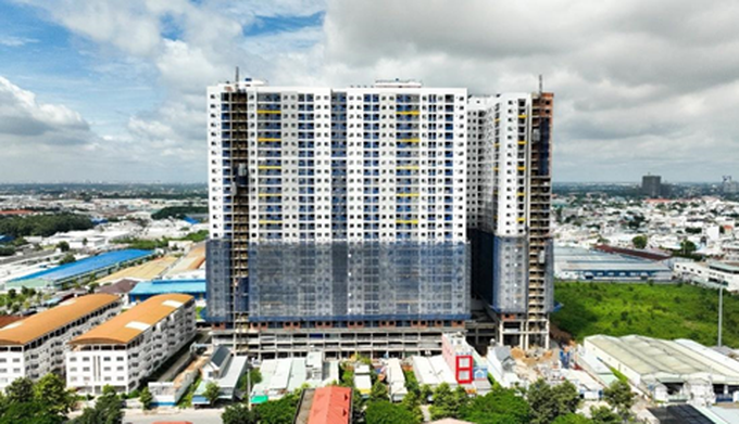 Dự án đang chuẩn bị bàn giao nhà nhưng khách hàng vẫn được hỗ trợ lãi suất tới 36 tháng.
