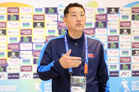 HLV Triều Tiên nói gì khi đội nhà thắng đậm U17 Indonesia?