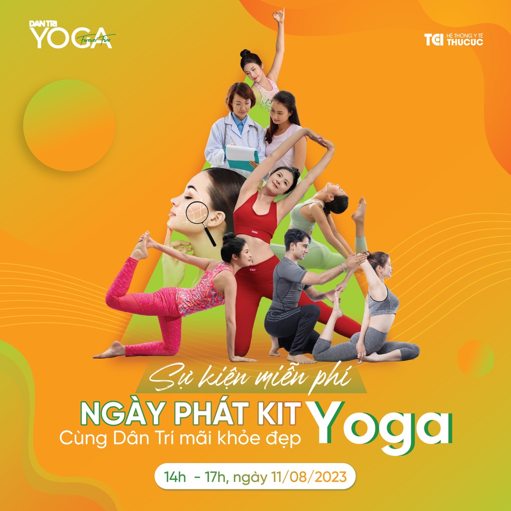 Còn 5 ngày đăng ký tham dự Ngày hội yoga Dân trí - 4 Còn 5 ngày đăng ký tham dự Ngày hội yoga Dân trí - 4