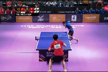 Đội tuyển bóng bàn nam Việt Nam giành HCV lịch sử