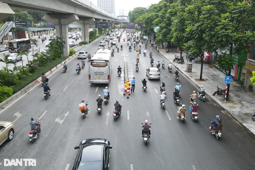 Phân làn đường Nguyễn Trãi: Đề xuất thí điểm đến hết 2022 - 2 Phân làn đường Nguyễn Trãi: Đề xuất thí điểm đến hết 2022 - 2
