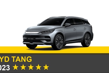 Bài thử nghiệm an toàn trong va chạm của mẫu BYD Tang