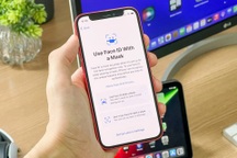 Đã có thể mở khóa iPhone khi đeo khẩu trang