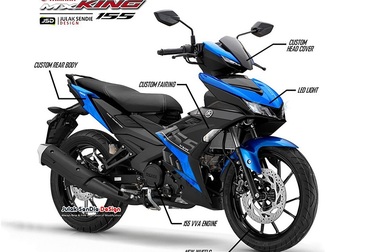 Yamaha Exciter 155 mới sẽ có công suất lớn hơn so với đối thủ Honda Winner?