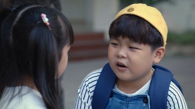 Diễn xuất của hai bé Tuấn Phong - An Nhiên là điểm nhấn đặc biệt trong phim “Đừng làm mẹ cáu”.