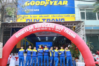 Goodyear tiếp tục mở rộng chuỗi Autocare tại Hà Nội