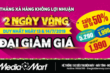 2 Ngày vàng đại giảm giá – TV LED 32’’ giá chỉ 1,99 triệu