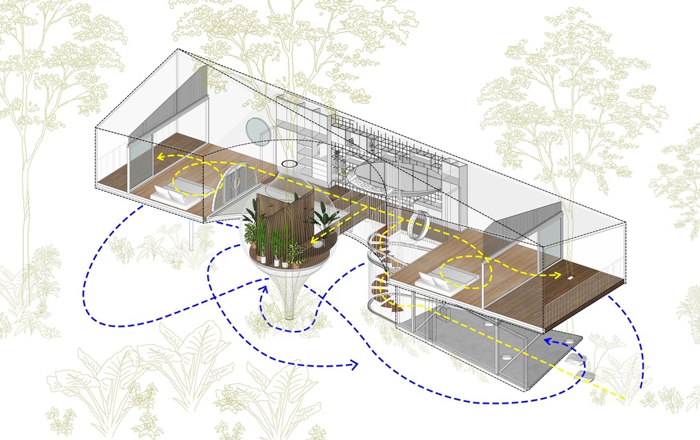 Nhà 1 tỷ đồng dựng từ phế liệu, nằm lơ lửng trên cây ở Bà Rịa - Vũng Tàu - 12 Nhà 1 tỷ đồng dựng từ phế liệu, nằm lơ lửng trên cây ở Bà Rịa - Vũng Tàu - 12