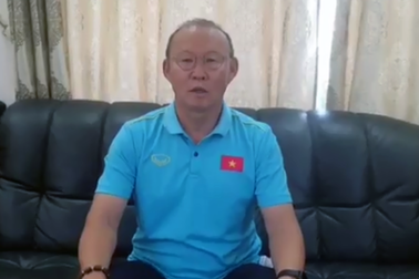 HLV Park Hang Seo gửi lời chúc Tết tới người hâm mộ Việt Nam