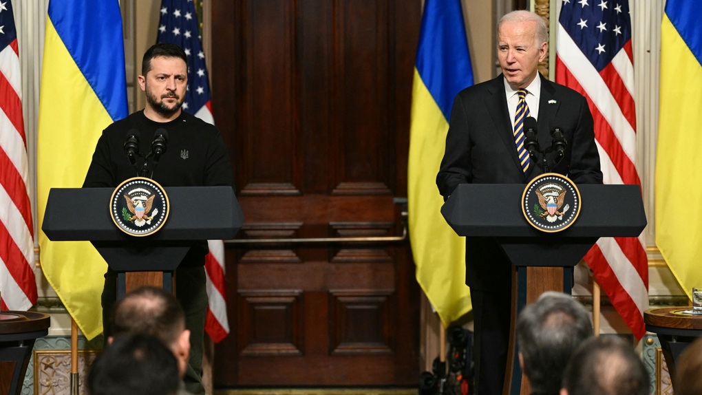 Mỹ cấp thêm viện trợ, tuyên bố không rời bỏ Ukraine - 1 Mỹ cấp thêm viện trợ, tuyên bố không rời bỏ Ukraine - 1