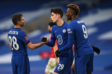 Chelsea, Man City, Tottenham thắng đậm tại vòng 3 FA Cup