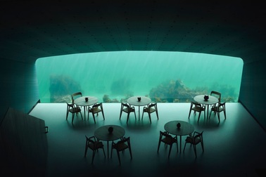 Bên trong nhà hàng dưới nước lớn nhất thế giới ở Na Uy