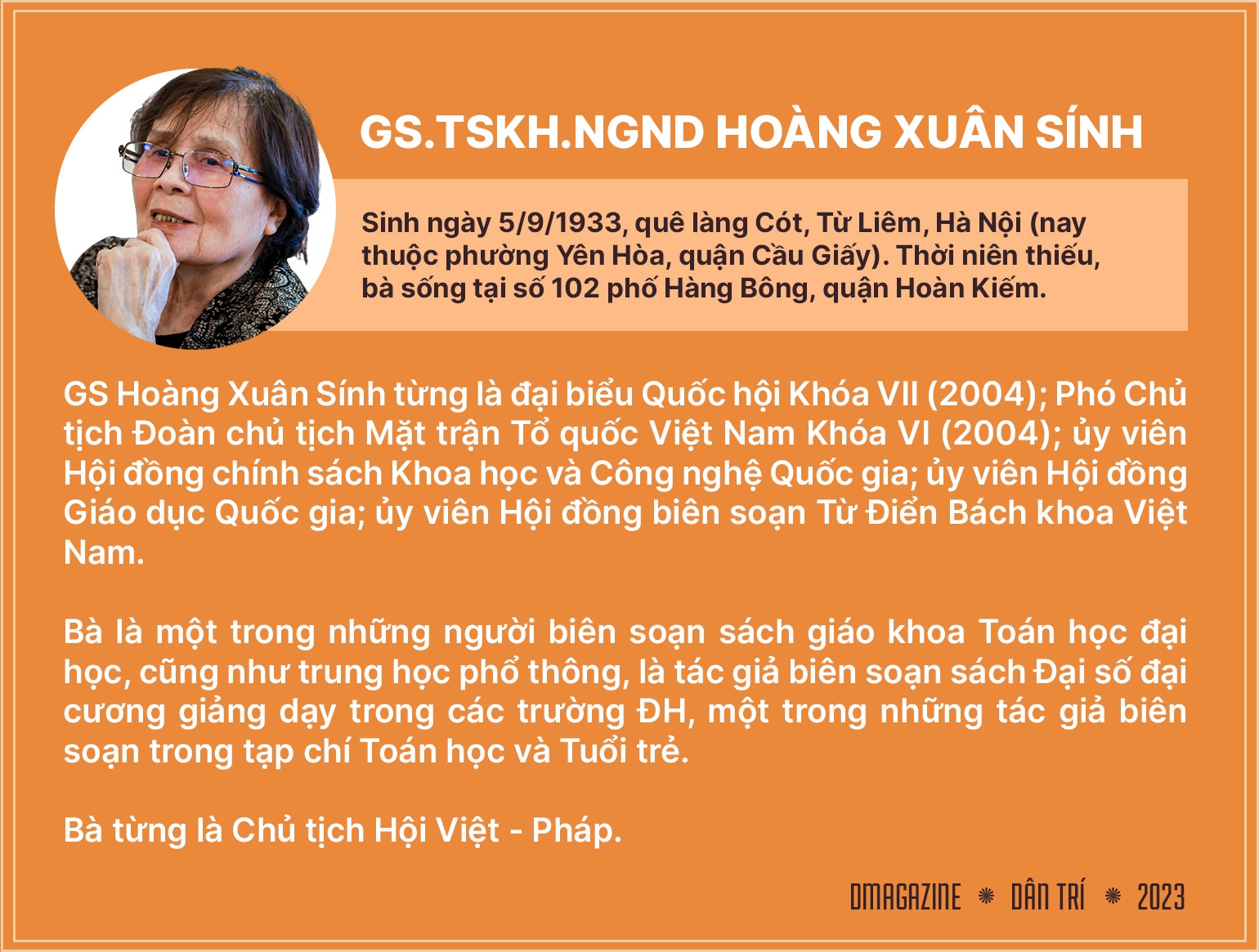 Nữ giáo sư toán đầu tiên của Việt Nam kể chuyện đóng học phí bằng 10kg gạo - 21 Nữ giáo sư toán đầu tiên của Việt Nam kể chuyện đóng học phí bằng 10kg gạo - 21