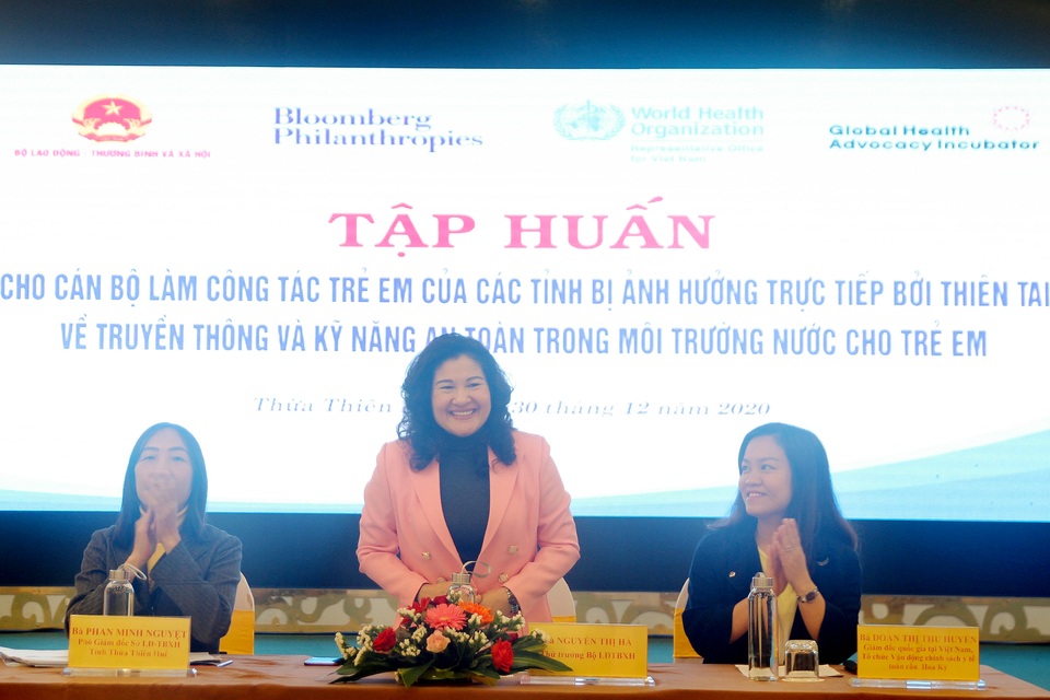 Thứ trưởng Nguyễn Thị Hà: Trẻ em cần được an toàn trong môi trường nước - 1 Thứ trưởng Nguyễn Thị Hà: Trẻ em cần được an toàn trong môi trường nước - 1