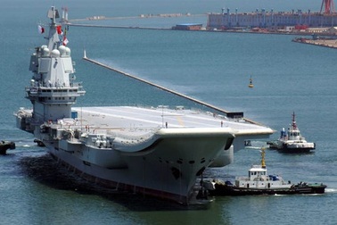 Đài Loan điều 8 máy bay, 6 tàu chiến theo dõi tàu sân bay Trung Quốc