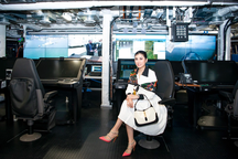 Hoa hậu Emily Hồng Nhung là khách mời tham quan chiến hạm hải quân Ý