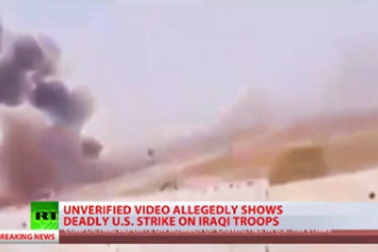 Máy bay Mỹ không kích làm 30 lính Iraq thiệt mạng