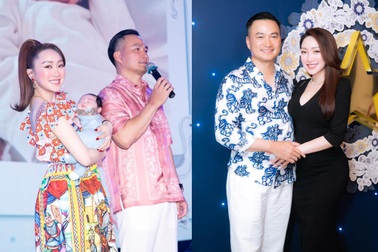 Vợ chồng Chi Bảo dùng tiền mừng đầy tháng con trai làm từ thiện