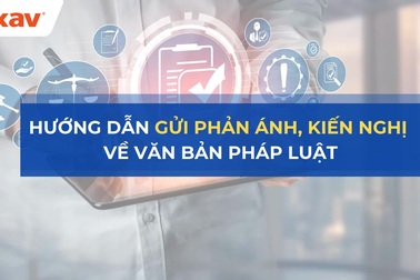 Hướng dẫn gửi phản ánh, kiến nghị