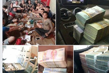 Ngang nhiên rao bán tiền giả trên mạng: “1 đổi 10”