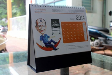 Ra mắt bộ lịch để bàn Những nhà kiến tạo doanh nghiệp vĩ đại  