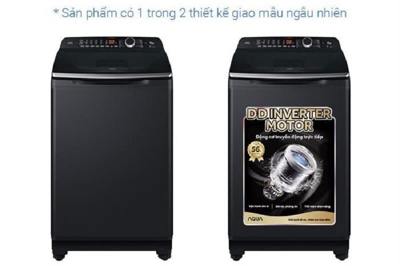 Giá máy giặt Aqua 11kg AQW-DR110JT.BK chỉ 7 triệu mà rất tiết kiệm điện, nhiều trang bị ấn tượng