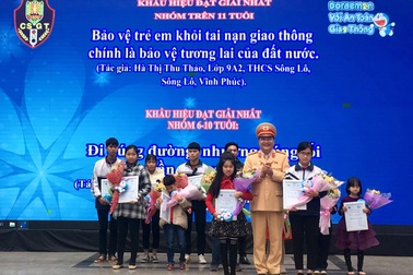 Doraemon truyền cảm hứng an toàn giao thông cho học sinh Việt Nam
