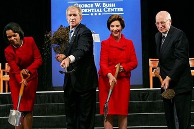 Lễ động thổ thư viện cựu Tổng thống Mỹ Bush