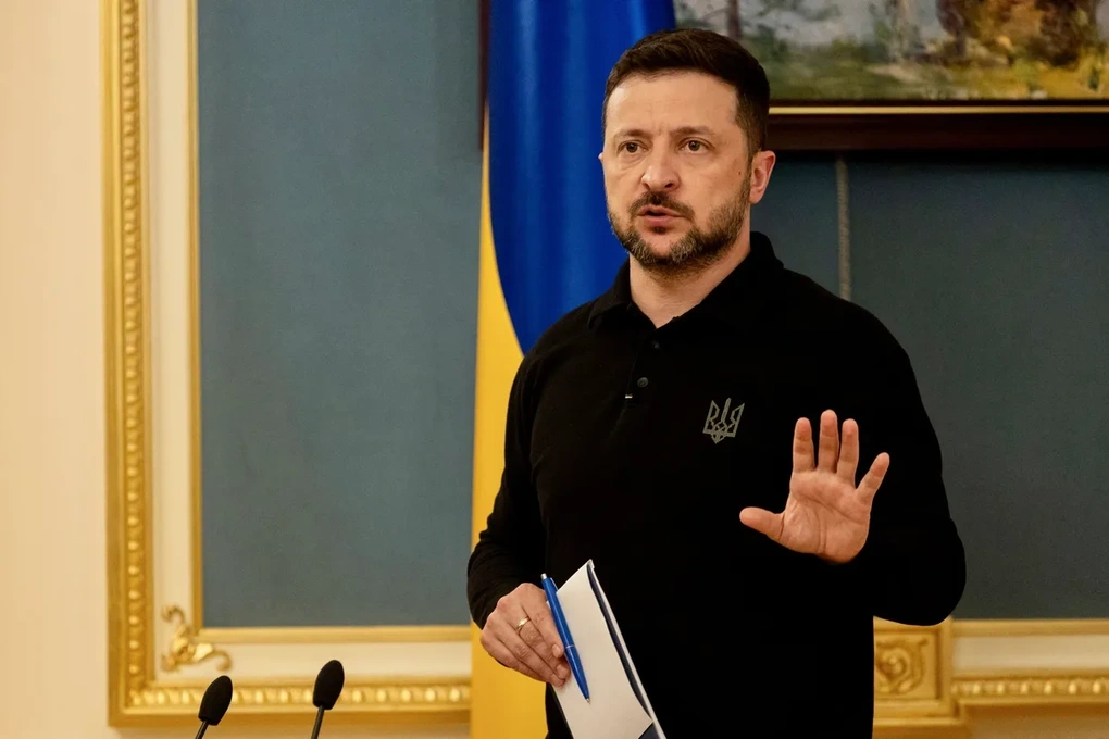 Tổng thống Ukraine nêu điều kiện tổ chức bầu cử - 1 Tổng thống Ukraine nêu điều kiện tổ chức bầu cử - 1