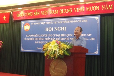 TP HCM: Ứng cử viên đại biểu Quốc hội tiếp xúc cử tri từ ngày 2/5