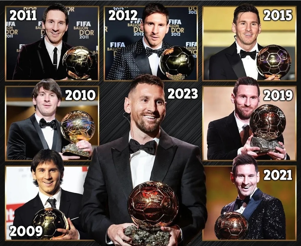 Lionel Messi set a series of great records after winning the Golden Ball - 2